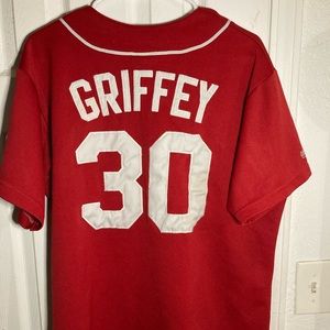 Majestic Cincinnati Reds Ken Griffey Jr. Jersey